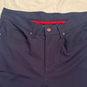 Daniel Cremieux Black Pants with Orange Detail